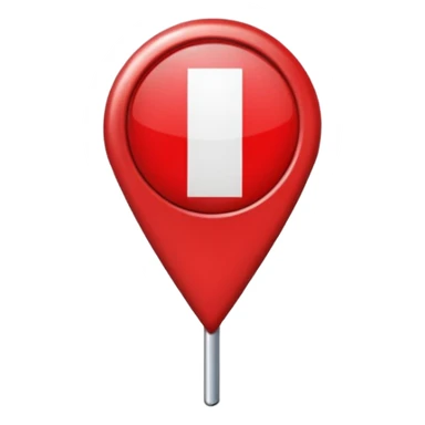 location pin italy sticker