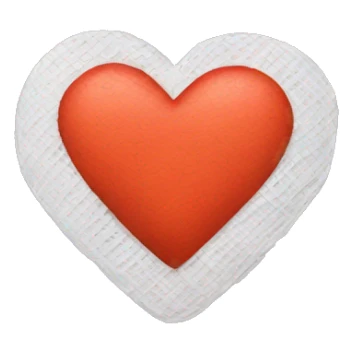 Heart bandage  sticker