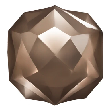 bronze diamond with no art or decoration sticker