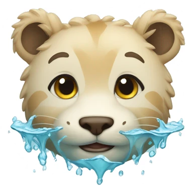cub of water sticker