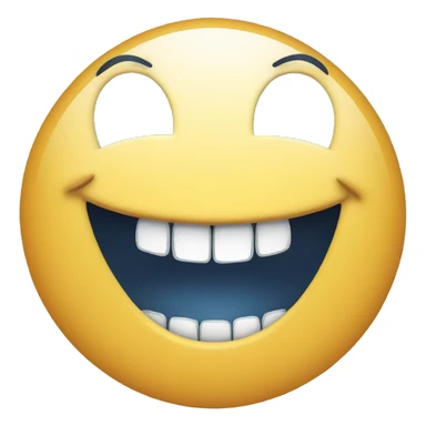 smiling face with diamond teeth sticker