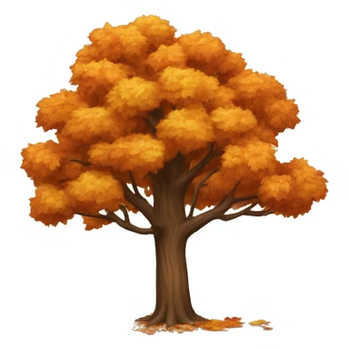 Tree in fall sticker