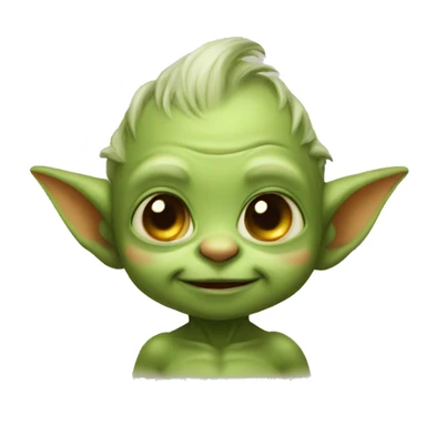 cute baby goblin  sticker