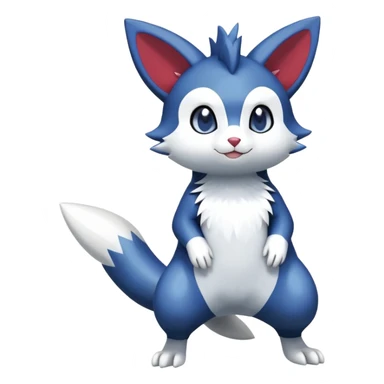 Shiny Furret-Meowstic-Zangoose-Hybrid (Full body) sticker