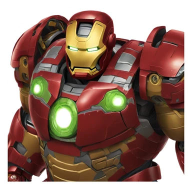 Iron man hulk buster suit  sticker