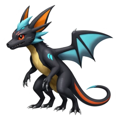 Salandit-Noivern-Nargacuga-Umbreon-Silvally-fusion (full body) sticker