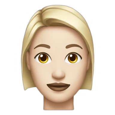 face mask beauty sticker