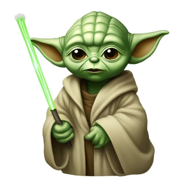 Yoda bébé avec une sucette  sticker