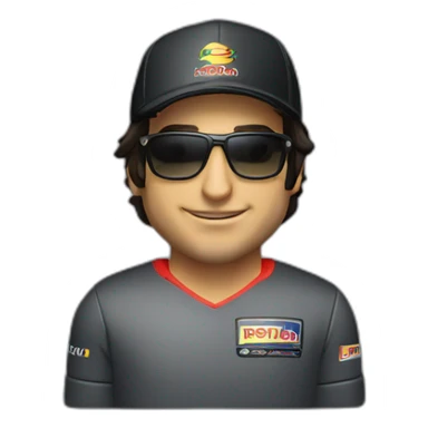 Carlos sainz ferrai smooth operator sticker