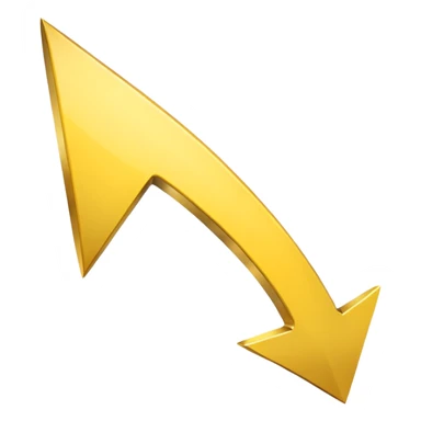 A simple yellow skinny (#EBAA3C) arrow pointing to the right sticker