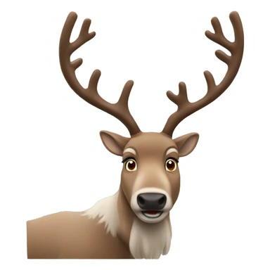 Sven the reindeer sticker