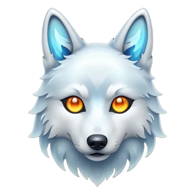 Ghost of a wolf sticker