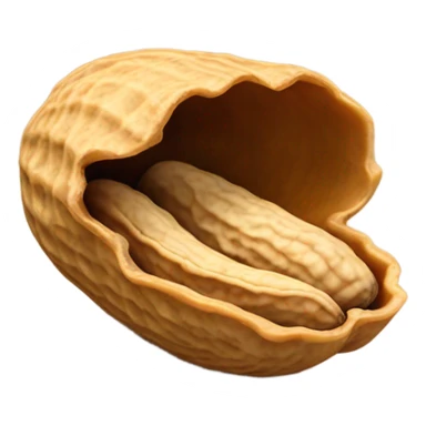 peanut shell sticker