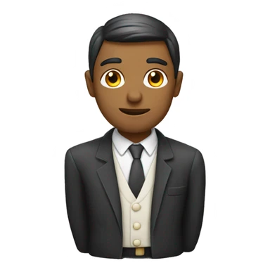 Abogado estudiando  sticker