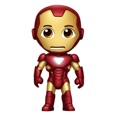 Iron man but he wearing tutu sticker