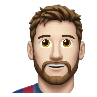 Messi avec un chat qui porte la maillot du Real sticker