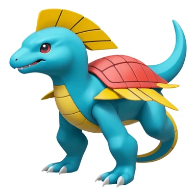 Helioptile-Koraidon-Miraidon-Pokémon, full body sticker