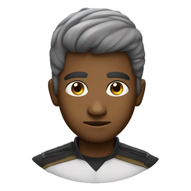 Una guerra de pelo negro  sticker