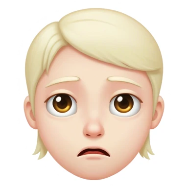 disgust but shy sticker