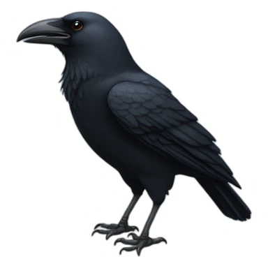 Big crow sticker