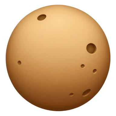 sand planet sphere sticker