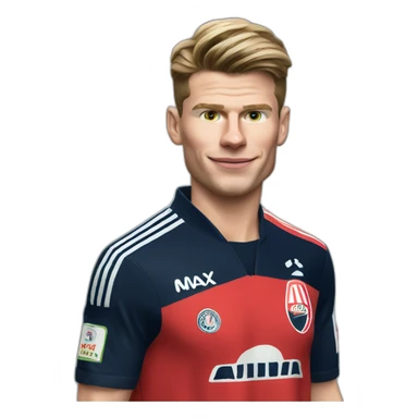 Max Verstappen in Ajax outfit sticker