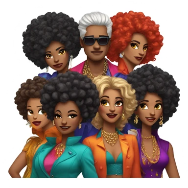 Drama queens  sticker