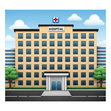 Hospital sticker