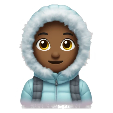 Cute winter vibes sticker