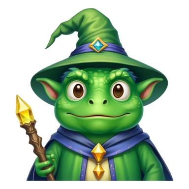 bufo the wizard sticker