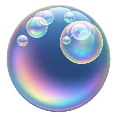 3 The soap bubbles sticker