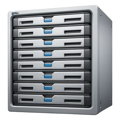 dell server rack for data center sticker