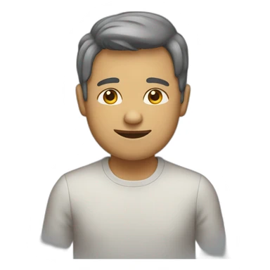 Humain sur chat sticker