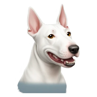 English bull terrier sticker