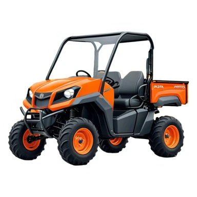Farm Utility Vehicle (UTV) - Kubota RTV-XG850 (Model Year: 2021) (Iconic colour: Orange) sticker