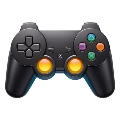 Clash of Clans aesthetic: Cinematic Playful PlayStation 3 Console Portrait Emoji, rendered in a 3D vector-style similar to standard emojis with minimal shading and bold, simplified shapes. A compact, distinct form with signature details, softly glowing with a cutting-edge console technology charm. Simplified yet unmistakably iconic, highly detailed and consistent, glowing with a soft radiance and high shine. Stylized with a touch of technological advancement and a soft glowing outline, capturing the essence of a beloved gaming relic with a friendly, playful manner! sticker