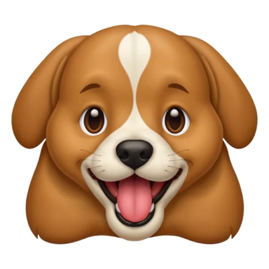 dog licking sahil  sticker