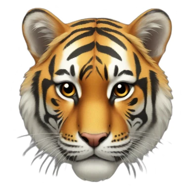Crown tiger sticker