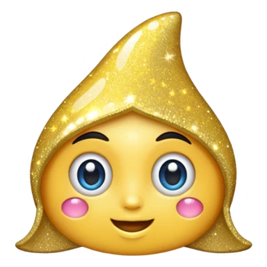 Shiny Glossy Glittery Sparkly Menula sticker