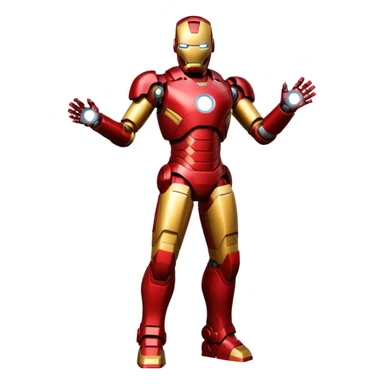 iron man fake sticker