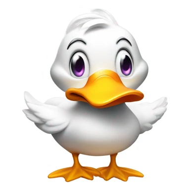 Drunk duck farting sticker