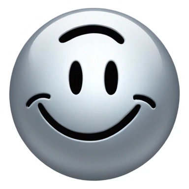 Letra L como globo plateado  sticker