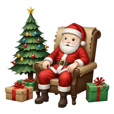 vygeneruj mi depresivne vianoce sticker