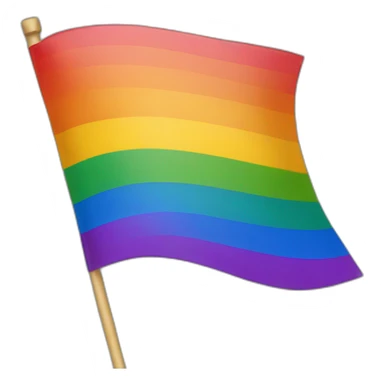 gay flag sticker