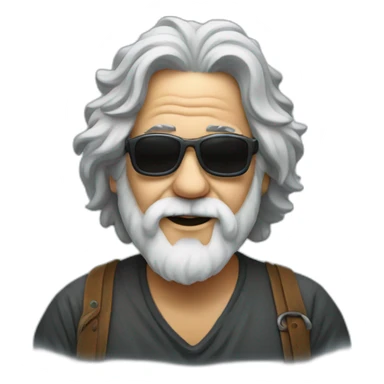 jerry garcia sticker