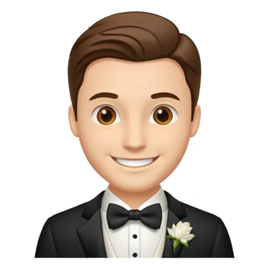 groom wedding dress emoji only sticker