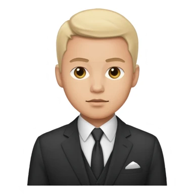 homme costume sticker