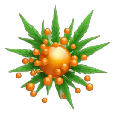 Iron ions form ligands with cannabidiol sticker
