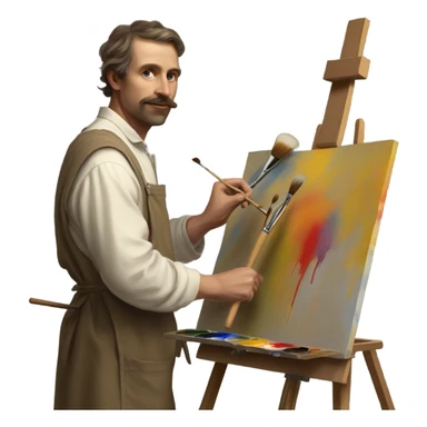 Austrian Painter sticker