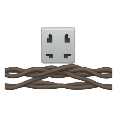 Mud background and a cable jointer, joining electrical cables  sticker